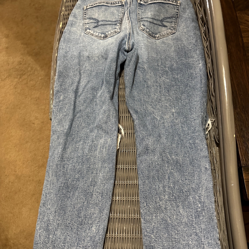 American Eagle Outfitters Blue Straight Leg Jeans